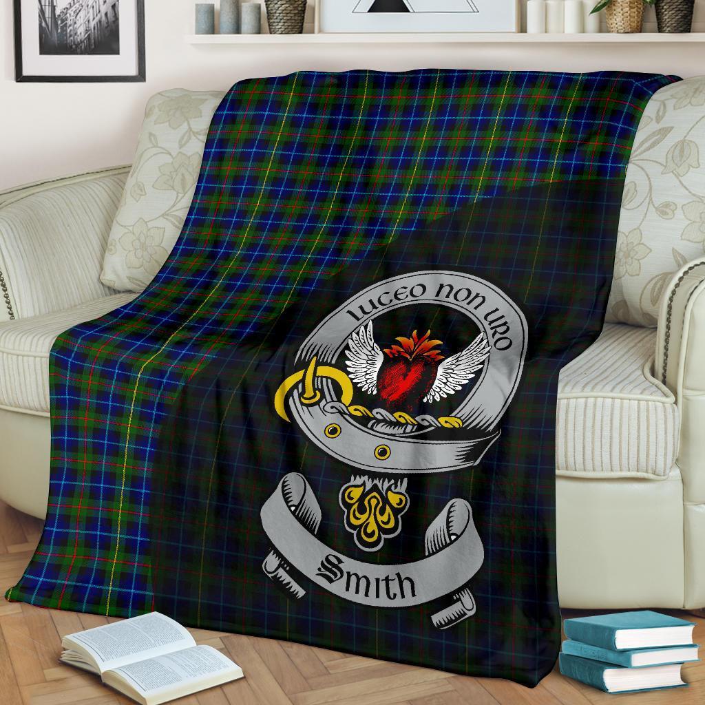 Clan Smith Modern Tartan Crest Blanket Wave Style XQ76 Clan Smith Tartan Today