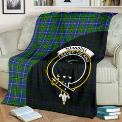 Clan Turnbull Hunting Tartan Crest Blanket Wave Style ZL74 Clan Turnbull Tartan Today