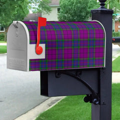 Clan Wardlaw Modern Tartan Crest Mailbox KW97 Clan Wardlaw Tartan Today