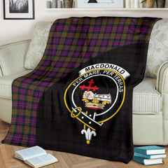 Clan MacDonald Modern Tartan Crest Blanket Wave Style FZ49 Clan MacDonald Tartan Today