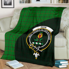 Clan Don (Tribe-of-Mar) Tartan Crest Blanket Wave Style EO42 Clan Mar Tartan Today