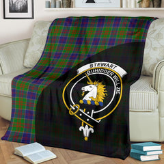 Clan Stewart of Appin Hunting Modern Tartan Crest Blanket Wave Style ZX38 Clan Stewart of Appin Tartan Today