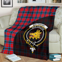 Clan MacTavish Modern Tartan Crest Blanket Wave Style WQ72 Clan MacTavish Tartan Today
