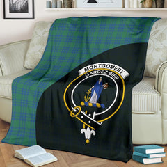 Clan Montgomery Ancient Tartan Crest Blanket Wave Style XZ96 Clan Montgomery Tartan Today