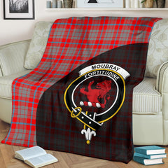 Clan Moubray Tartan Crest Blanket Wave Style SV57 Clan Moubray Tartan Today