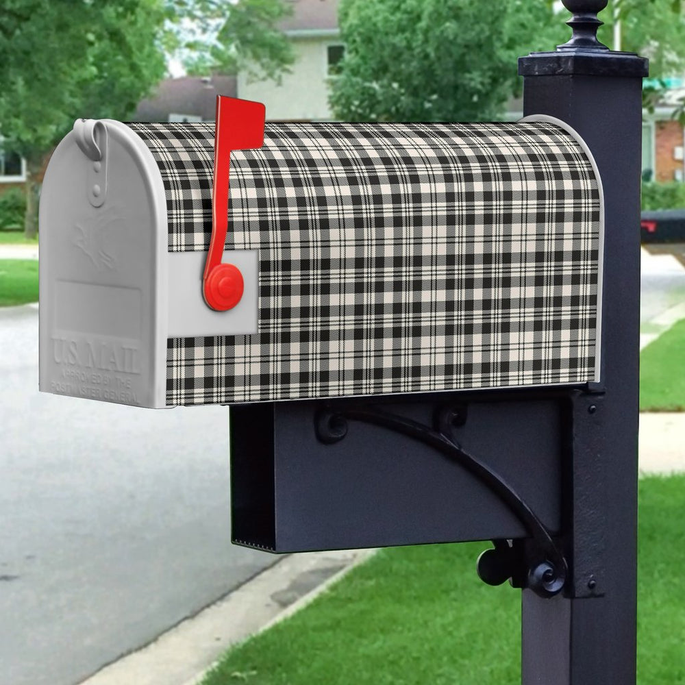 Clan Scott Black & White Ancient Tartan Mailbox YA67 Clan Scott (Scott Tartan) Tartan Today