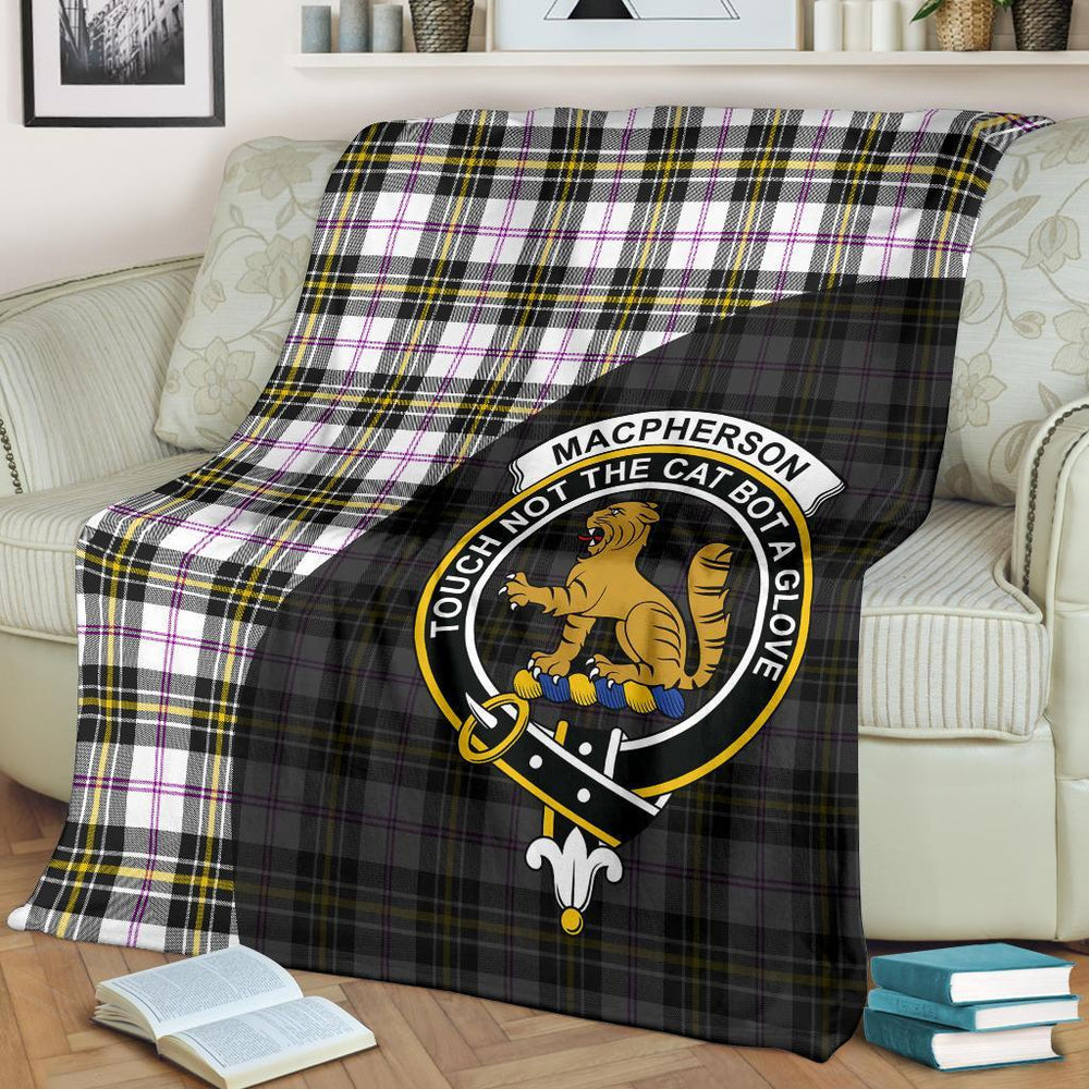 Clan MacPherson Dress Modern Tartan Crest Blanket Wave Style LU53 Clan MacPherson Tartan Today