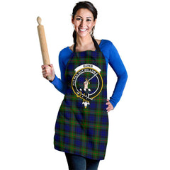 Clan Gunn Modern Tartan Crest Apron IH39 Clan Gunn Tartan Today