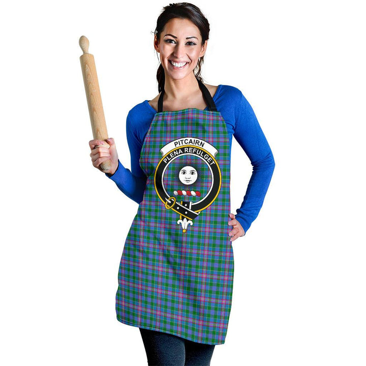 Clan Pitcairn Hunting Tartan Crest Apron GM80 Clan Pitcairn Tartan Today
