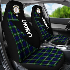 Clan Lamont Tartan Crest Car seat Cover VH40 Clan Lamont Tartan Today