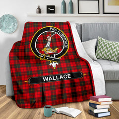 Clan Wallace Tartan Crest BlanketsAK38 Clan Wallace Tartan Today