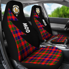Clan Gow or McGouan Tartan Crest Car seat Cover ID35 Clan Gow Tartan Today