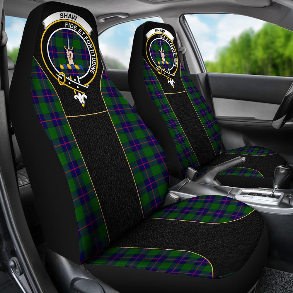 Clan Shaw (Of Tordarroch) Tartan Crest Car Seat Cover - Special VersionAX53 Clan Shaw Tartan Today