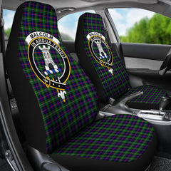 Clan Malcolm (MacCallum) Modern Tartan Crest Car Seat Cover RM11 Clan MacCallum Tartan Today