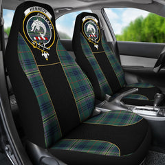 Clan Kennedy Modern Tartan Crest Car Seat Cover BM40 Clan Kennedy Tartan Today