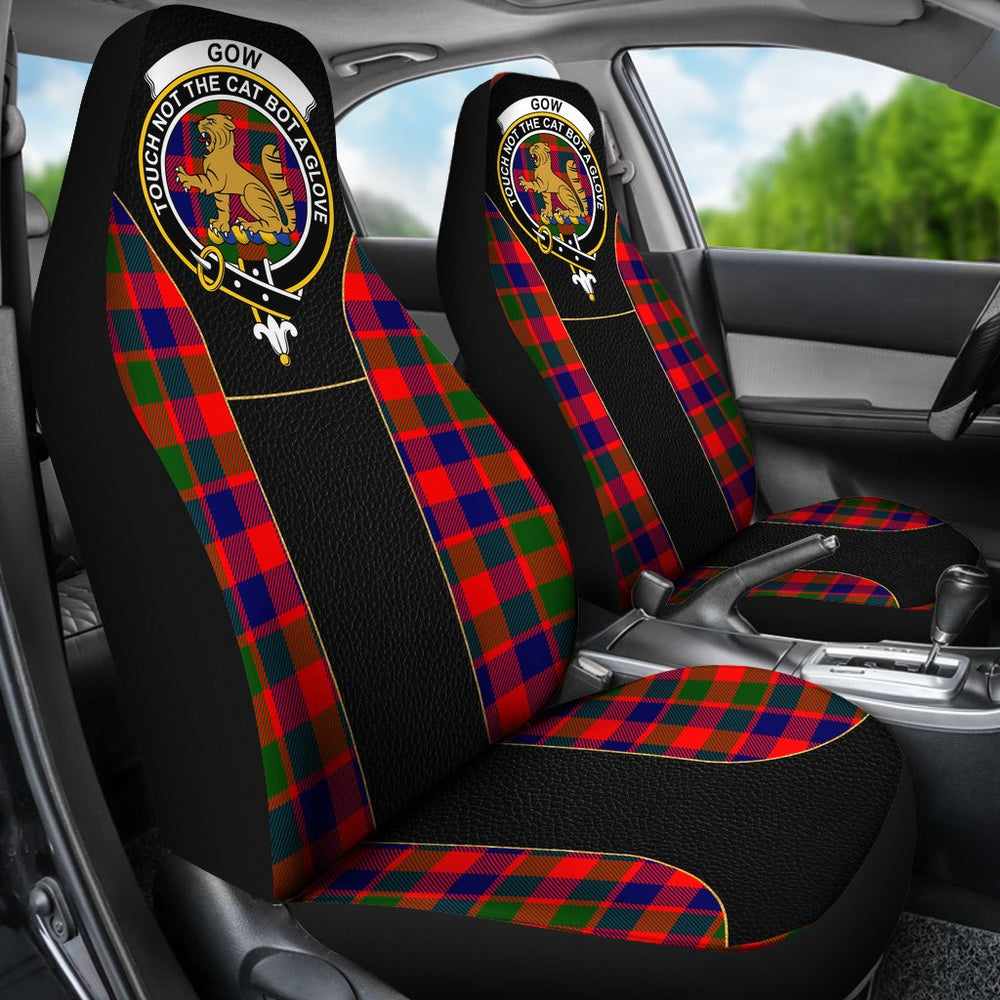 Clan Gow (or McGouan) Tartan Crest Car seat Cover AP56 Clan Gow Tartan Today