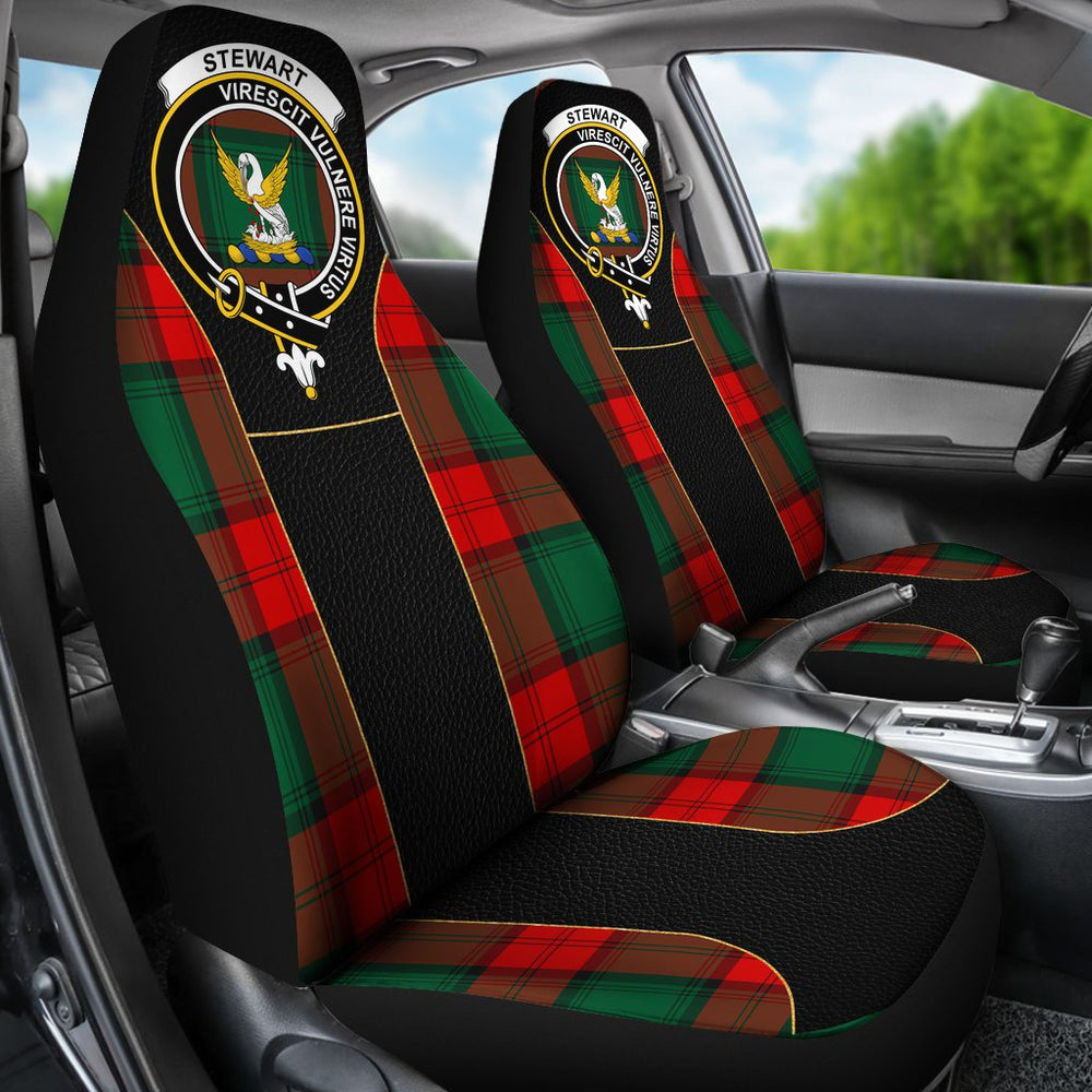 Clan Stewart (High Stewards) Tartan Family Crest Car Seat Cover MQ40 Clan Stewart Tartan Today