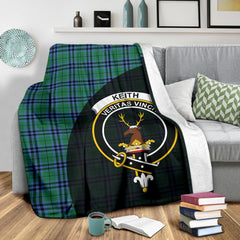 Clan Keith Ancient Tartan Crest Blanket 3 Sizes SX90 Clan Keith Tartan Today