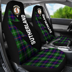 Clan Sutherland Tartan Crest Car Seat Cover - Flash StyleJS54 Clan Sutherland Tartan Today