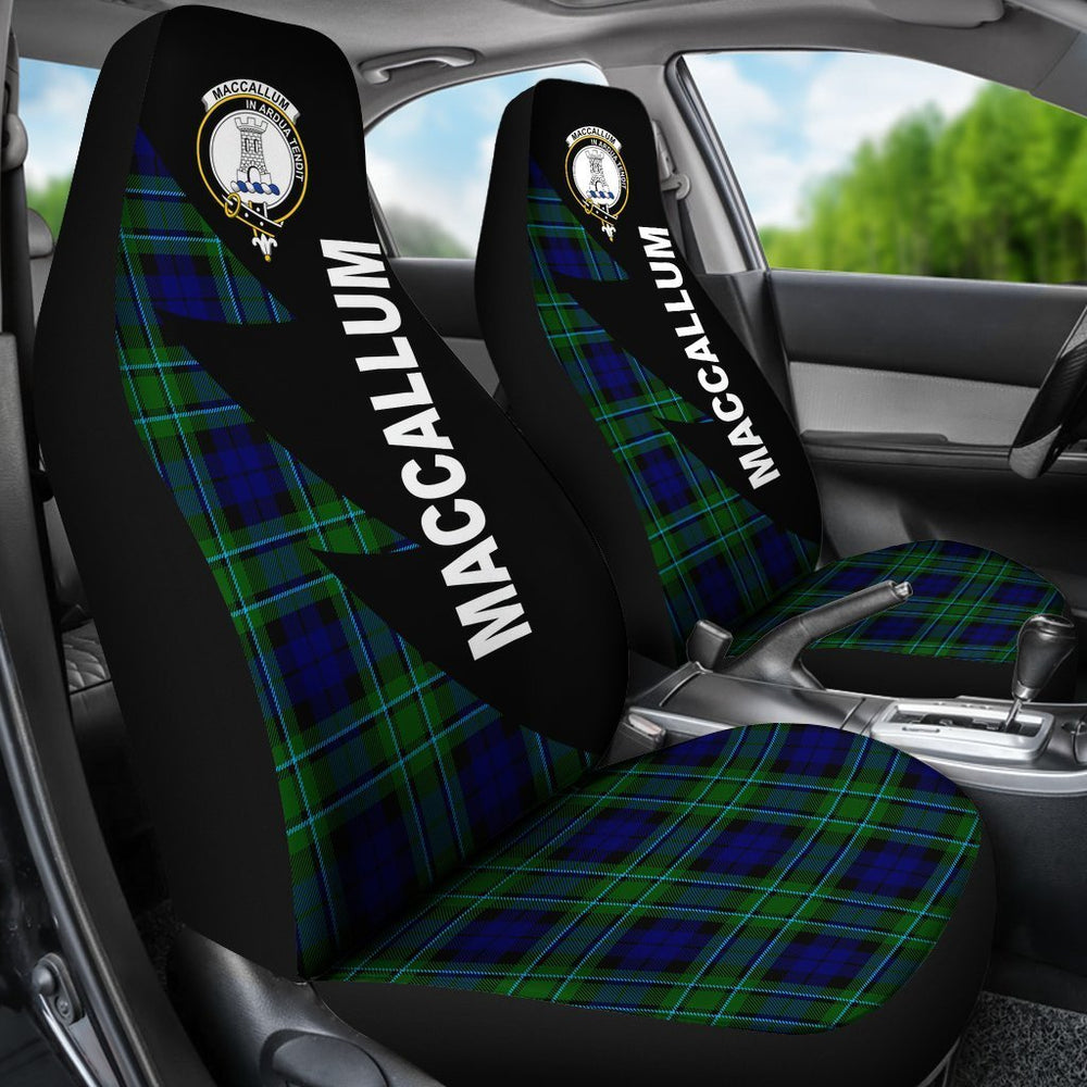 Clan MacCallum Tartan Crest Car Seat Cover - Flash StyleXL38 Clan MacCallum Tartan Today