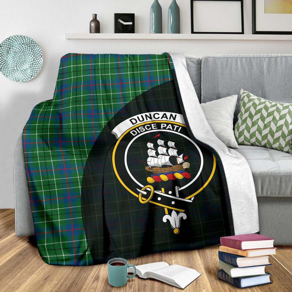 Clan Duncan Ancient Tartan Crest Blanket 3 Sizes NJ14 Clan Duncan Tartan Today