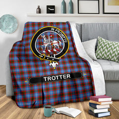 Clan Trotter Family Tartan Crest BlanketsBH33 Clan Trotter Tartan Today