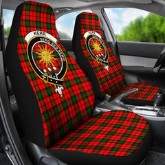 Clan Kerr Tartan Crest Car Seat Cover HP99 Clan Kerr Tartan Today