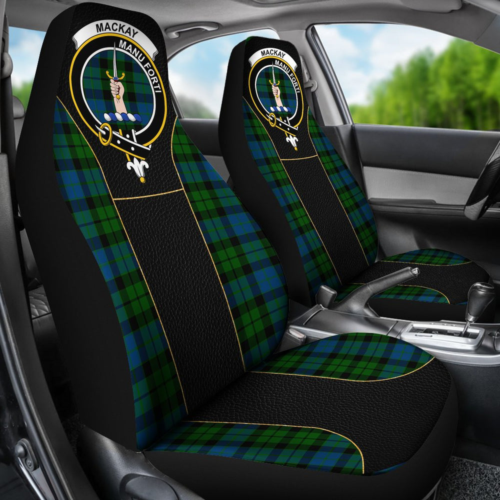 Clan Clan MacKay Modern Tartan Crest Car Seat Cover Special VersionIX60 Clan MacKay Tartan Today