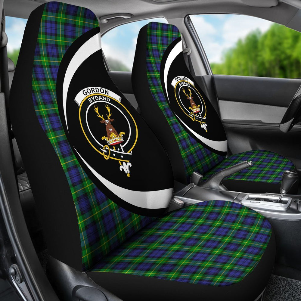 Clan Gordon Modern Tartan Crest Car Seat Cover BD26 Clan Gordon Tartan Today