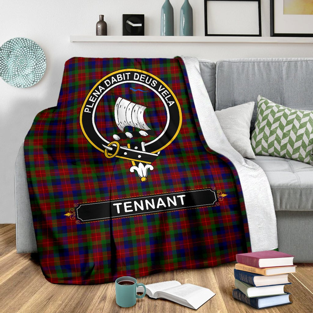 Clan Tennant Family Tartan Crest BlanketsXY11 Clan Tennant Tartan Today
