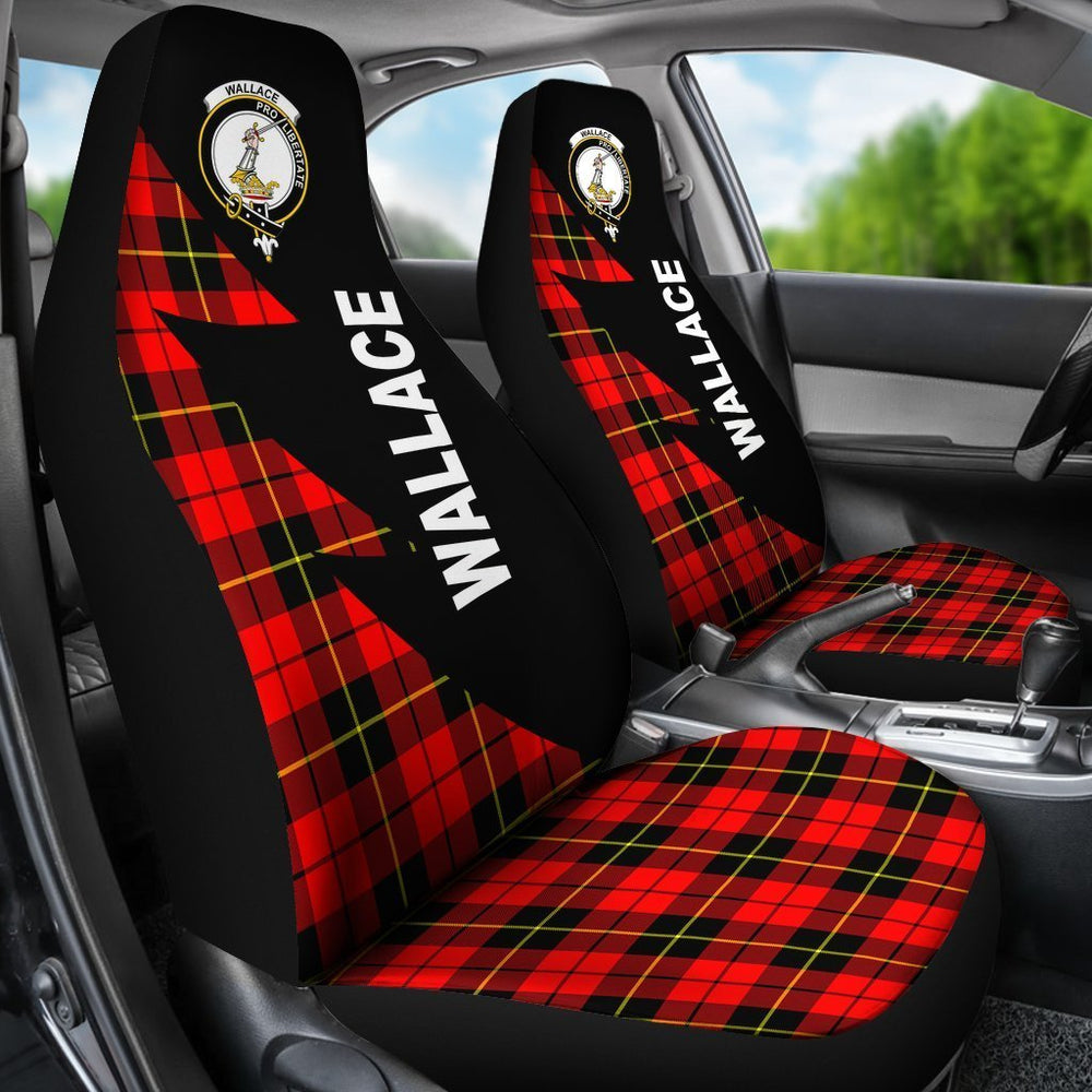 Clan Wallace Tartan Crest Car Seat Cover - Flash StylePH95 Clan Wallace Tartan Today