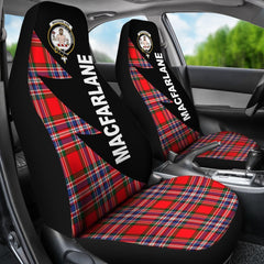 Clan MacFarlane Tartan Crest Car seat Cover CQ38 Clan MacFarlane Tartan Today