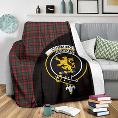 Clan Cumming Hunting Modern Tartan Crest Blanket Wave Style UU41 Clan Cumming Tartan Today