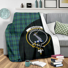 Clan MacNeill of Colonsay Ancient Tartan Crest Blanket Wave Style LD63 Clan MacNeil / MacNeill Tartan Today