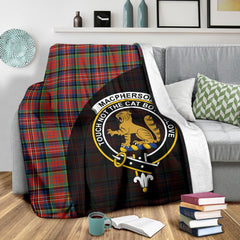 Clan MacPherson Ancient Tartan Crest Blanket Wave Style MS66 Clan MacPherson Tartan Today
