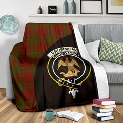 Clan Drummond Tartan Crest Blanket Wave Style YN23 Clan Drummond Tartan Today