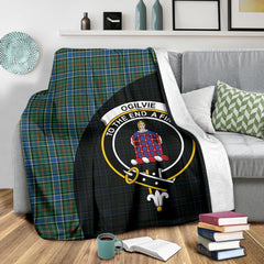 Clan Ogilvie Hunting Ancient Tartan Crest Blanket Wave Style DR67 Clan Ogilvie Tartan Today