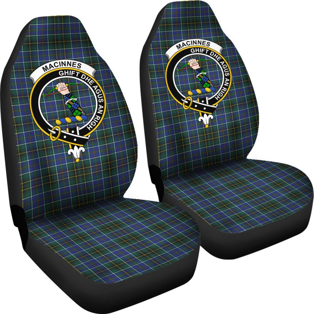 Clan MacInnes Modern Tartan Crest Car Seat Cover QW95 Clan MacInnes Tartan Today
