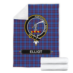 Clan Elliot Tartan Crest Blanket 3 Sizes VX58 Clan Elliot Tartan Today