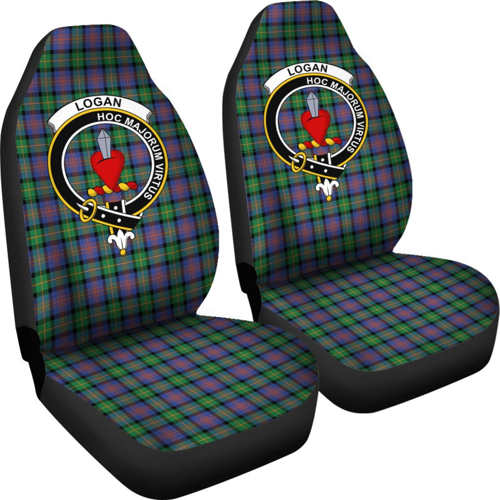 Clan Logan Ancient Tartan Crest Car Seat Cover sJT78 Clan Logan Tartan Today
