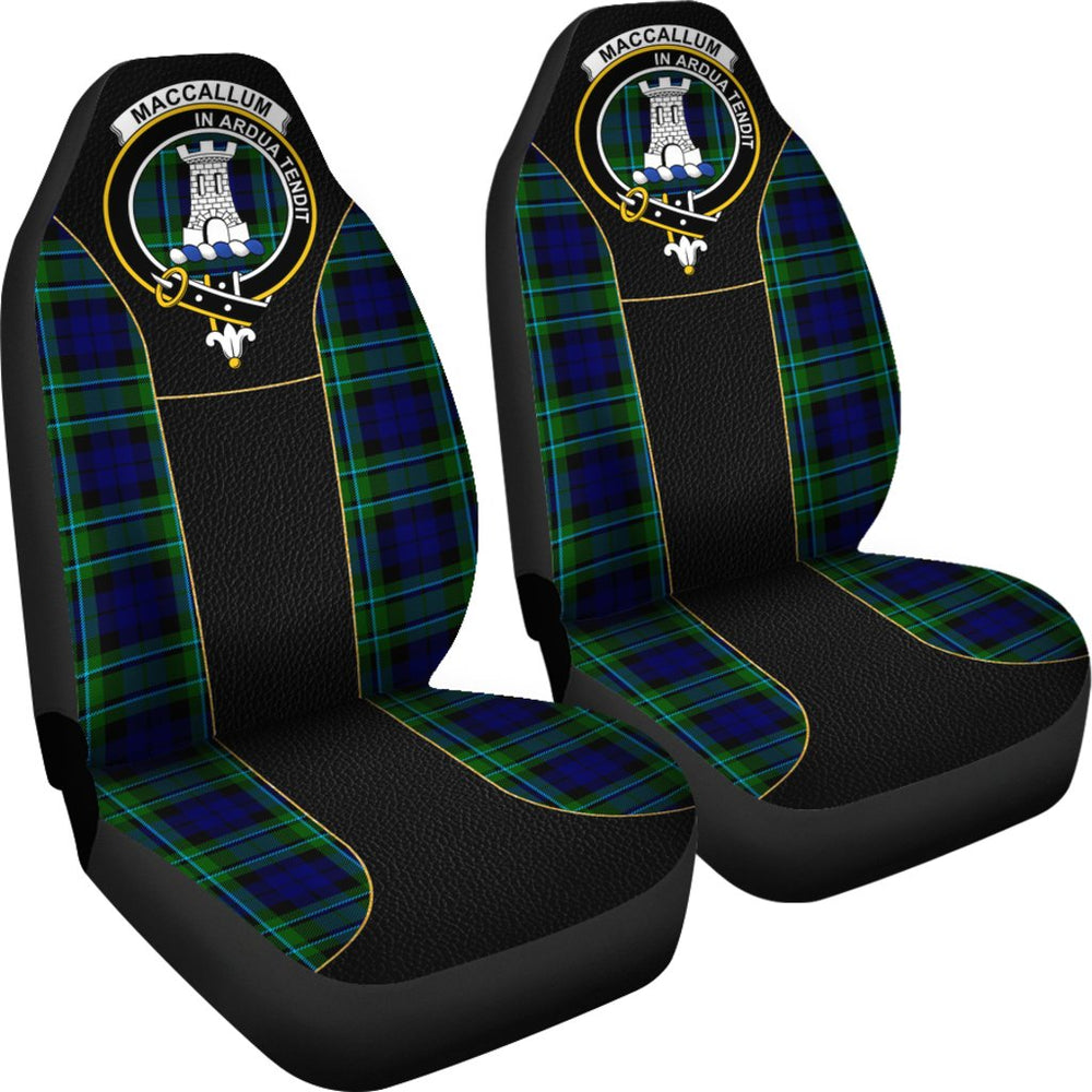 Clan MacCallum (Malcolm) Tartan Crest Car Seat Cover Special VersionYB52 Clan MacCallum Tartan Today