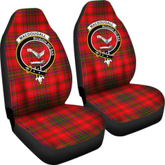 Clan Macdougall Family Modern Tartan Crest Car Seat Cover DP48 Clan MacDougall Tartan Today