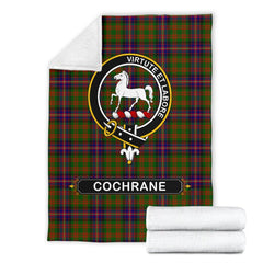 Clan Cochrane Family Tartan Crest BlanketsCE29 Clan Cochrane Tartan Today
