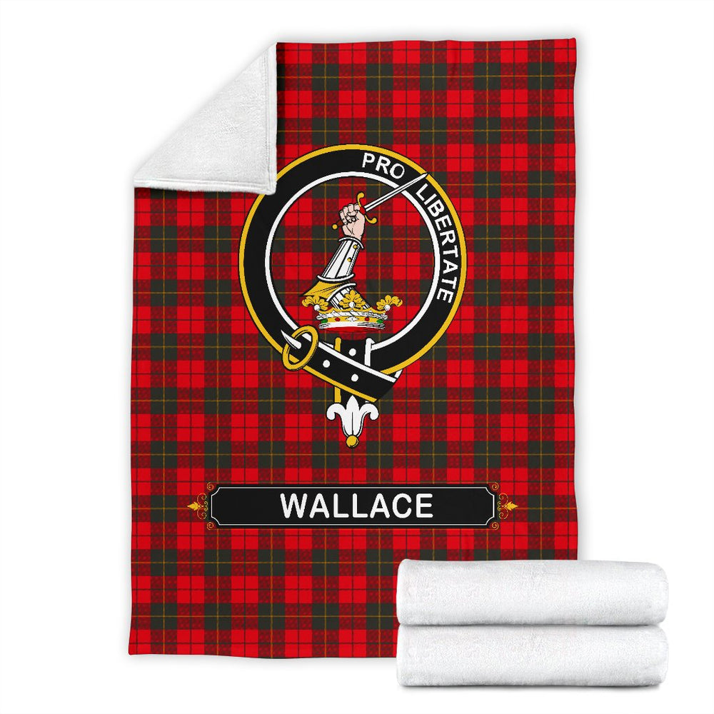 Clan Wallace Tartan Crest BlanketsAK38 Clan Wallace Tartan Today