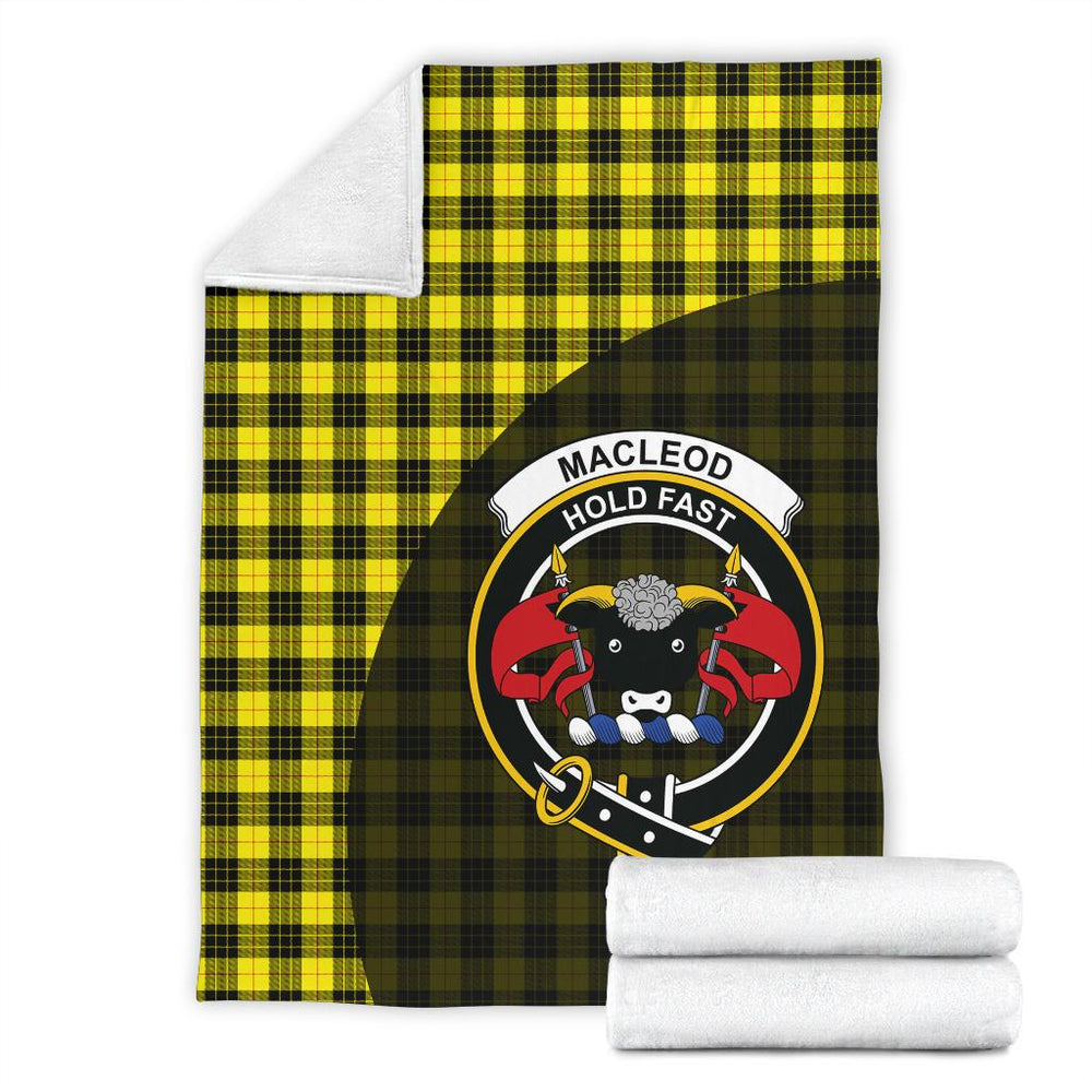 Clan MacLeod of Lewis Family Modern Tartan Crest BlanketSN19 Clan Hall Tartan Today