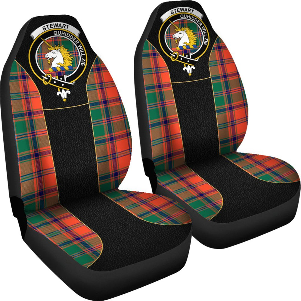 Clan Stewart (Of Appin) Tartan Family Crest Car Seat Cover DN25 Clan Stewart Tartan Today