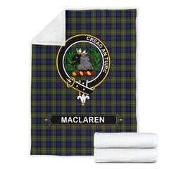 Clan MacLaren Family Tartan Crest BlanketsCZ55 Clan Hall Tartan Today