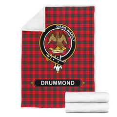 Clan Drummond Family Tartan Crest Blanket 3 Sizes YL88 Clan Drummond Tartan Today