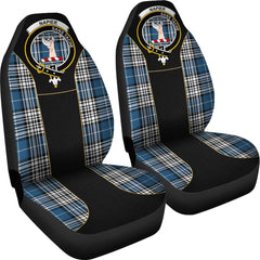 Clan Napier Tartan Crest Special Style Car Seat Cover BM10 Clan Napier Tartan Today