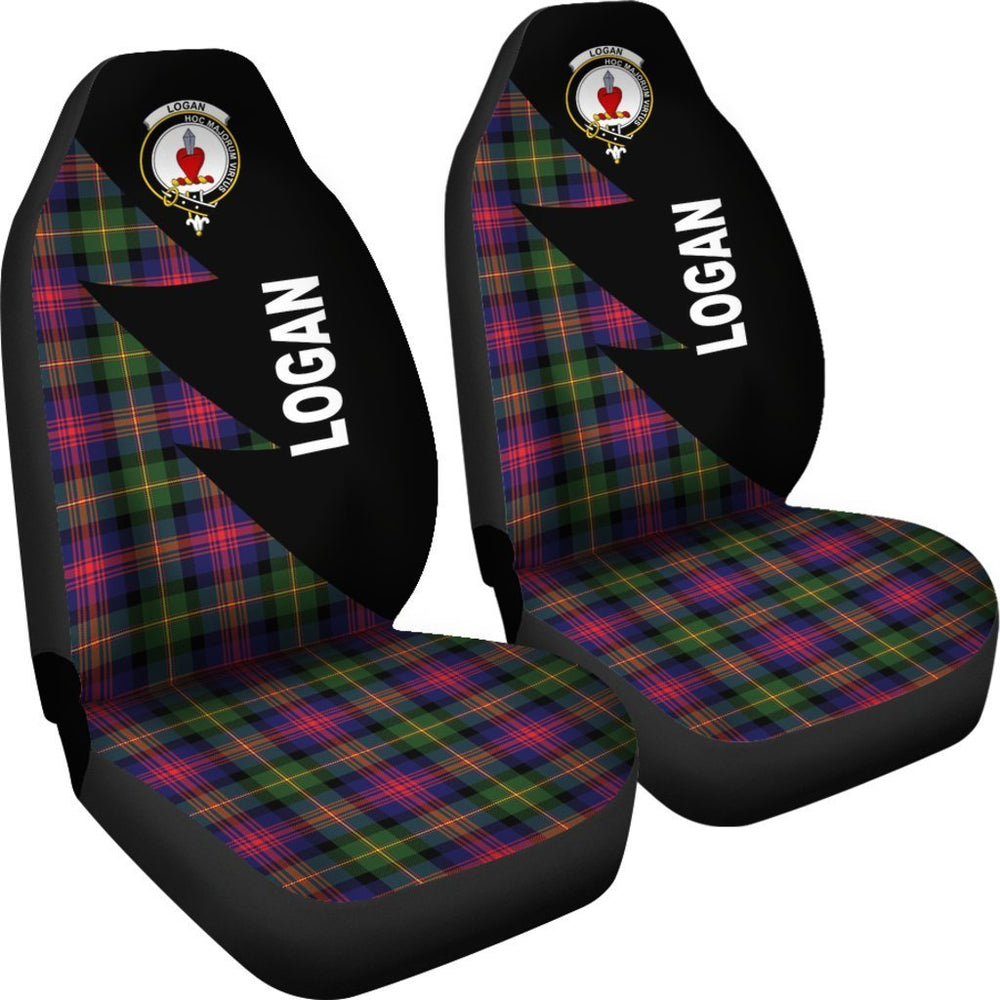 Clan Logan Tartan Crest Car Seat Cover - Flash StyleJN86 Clan Logan Tartan Today